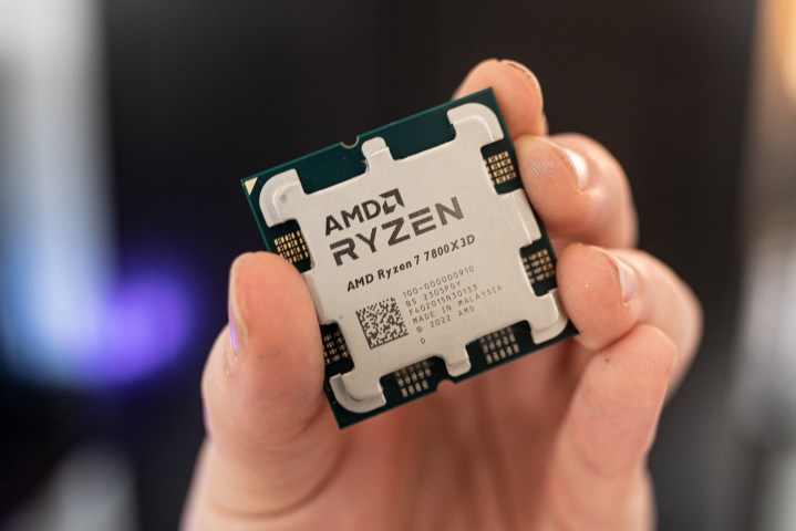 AMD Ryzen 7 7800X3D CPU.