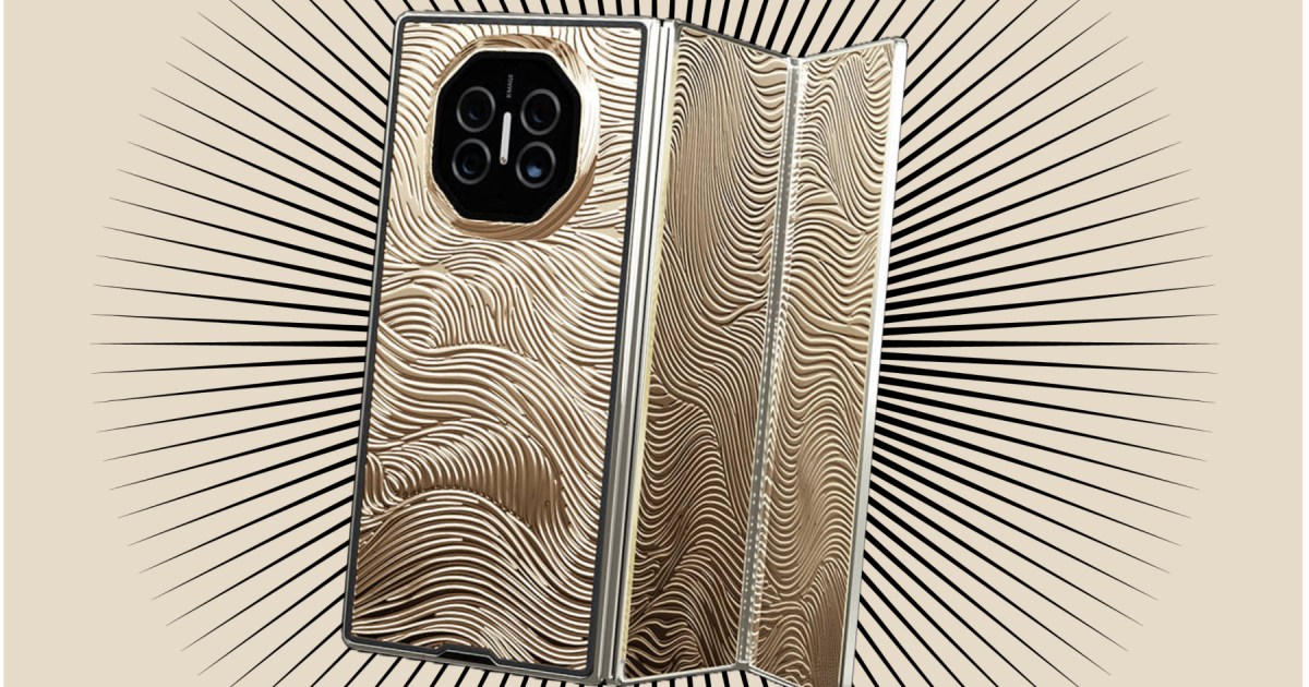 Huawei Mate XT Ultimate Design Gold Dragon: A 24-Carat Triple-Folding Marvel