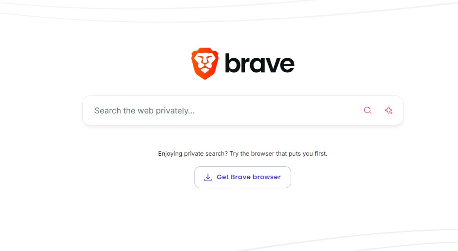 Brave Search Interface