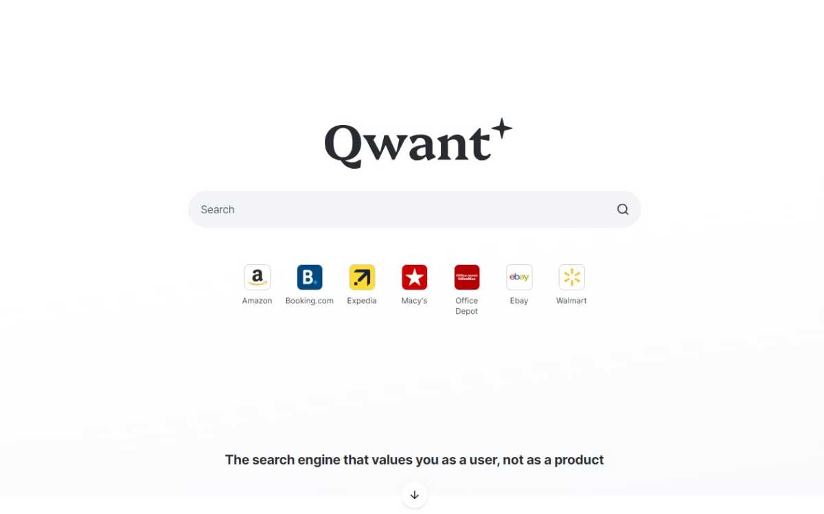 Qwant Interface