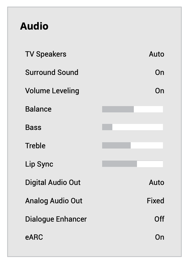 Vizio Lip Sync