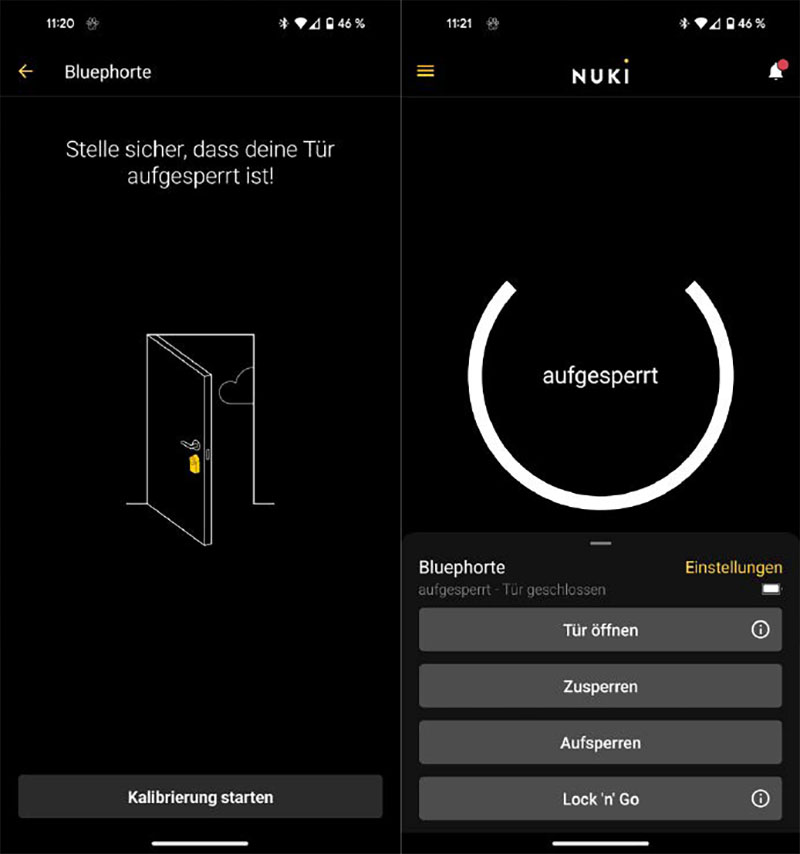 Alt text: A person using a key to manually operate a smart lock, illustrating a potential solution to calibration issues.