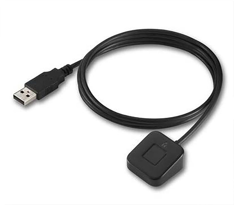 An external USB finger sensor with a cable connection such as the Kensington Verimark Desktop is recommended for desktop computers: You can position it flexibly to reach the sensor surface quickly.