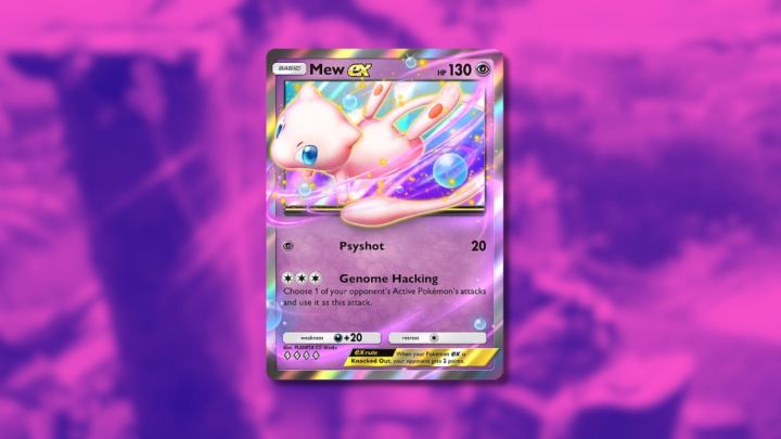 Mew ex in Pokémon TCG Pocket.