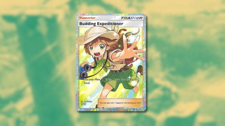 Budding Expeditioner card in Pokémon TCG Pocket.