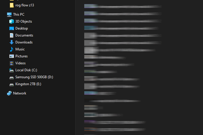 Screenshot of how to format an SSD.