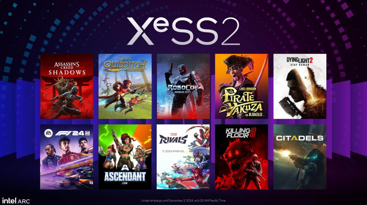 alt: List of Games Supporting Intel XeSS 2