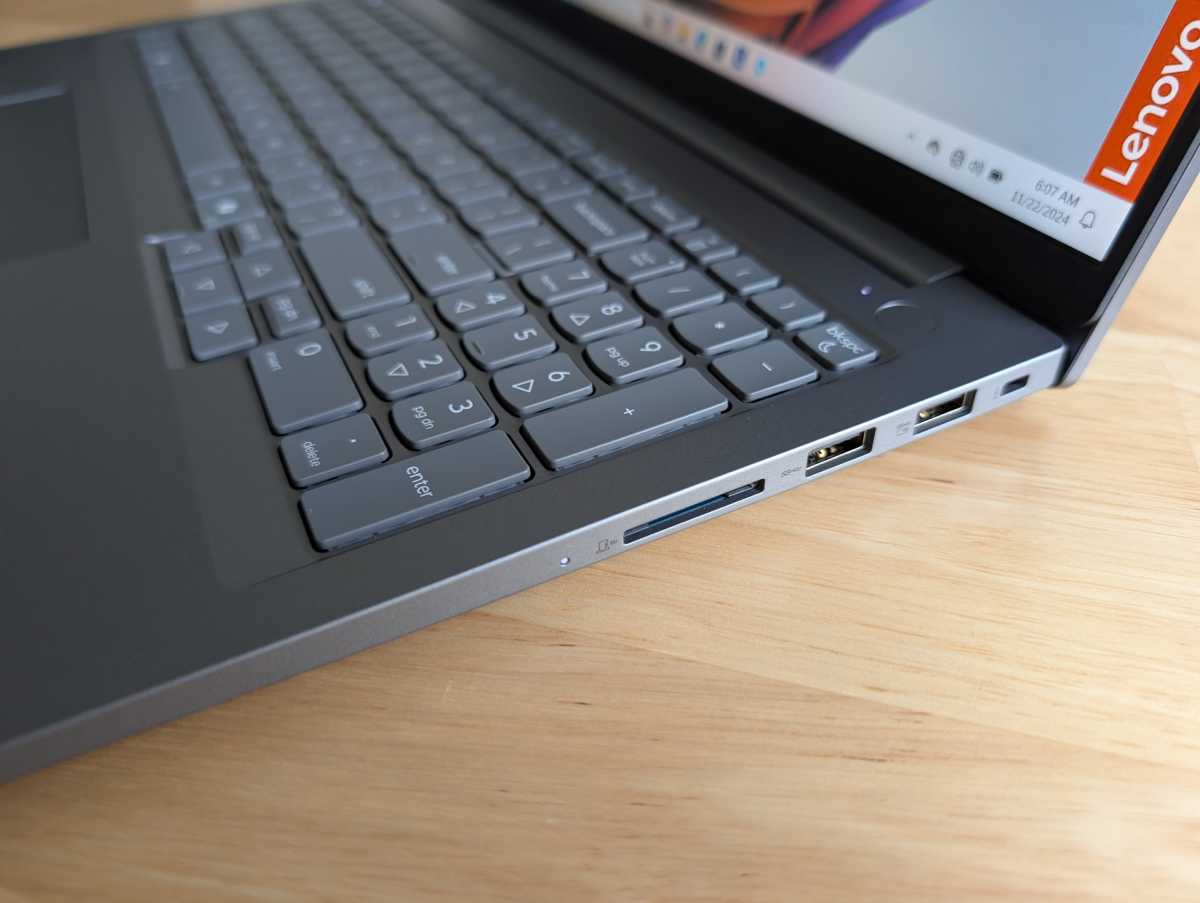 Lenovo ThinkPad right side ports 