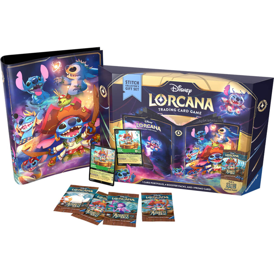 Disney Lorcana: Azurite Sea Starter Decks & Key Card Enhancements