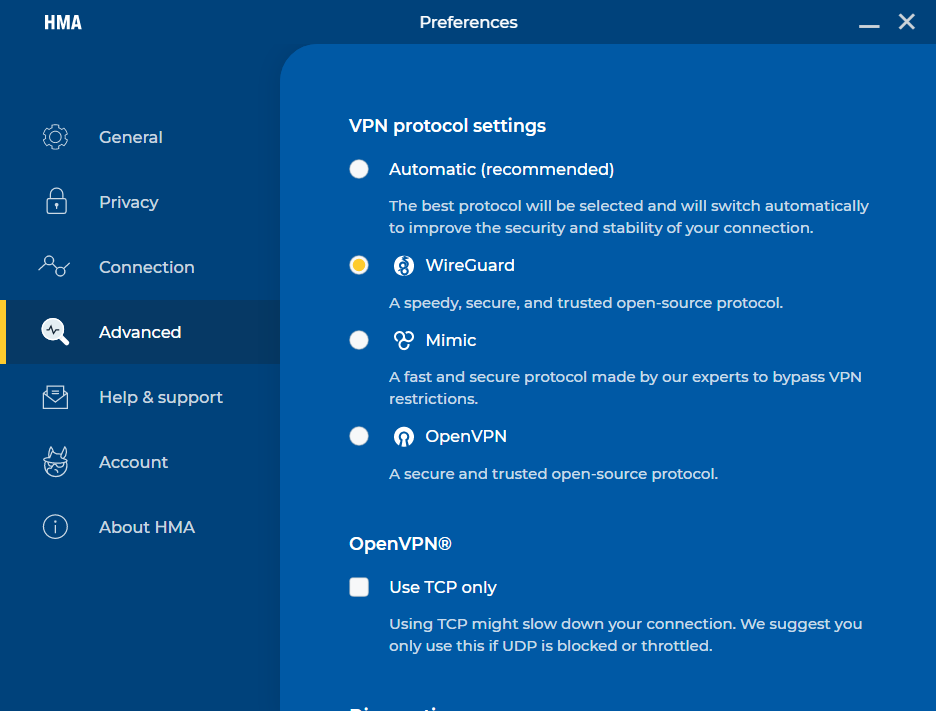 HMA VPN