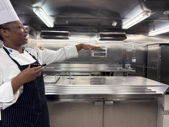 One of the executive chefs aboard Royal Caribbean Allure of the Seas