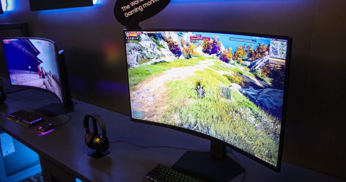 Samsung Unveils Unique 4K 37-Inch and 5K 21:9 Odyssey G7 Monitors at CES 2025