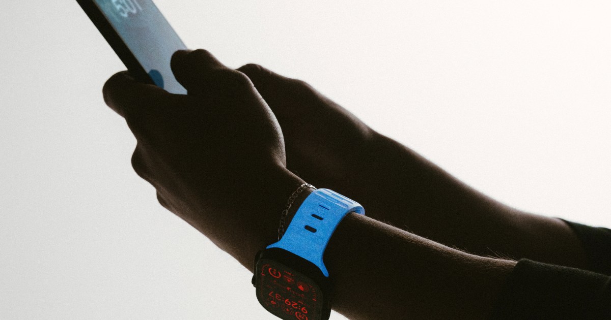 Nomad's Limited Edition Icy Blue Apple Watch Band Glows Brighter Than Ever