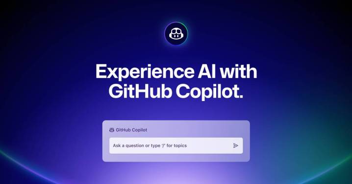 alt text: The GitHub Copilot interface.