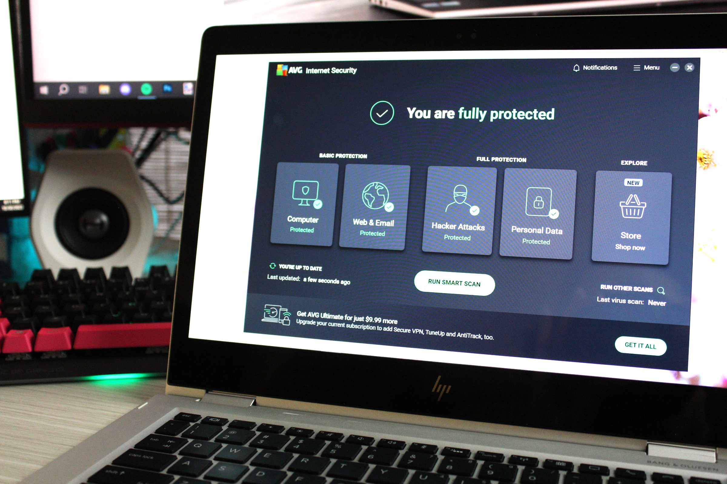 alt text: AVG Internet Security provides a good balance between features and price for antivirus protection.