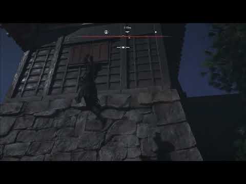 Yasuke shouldering through obstacles in Assassin's Creed Shadows