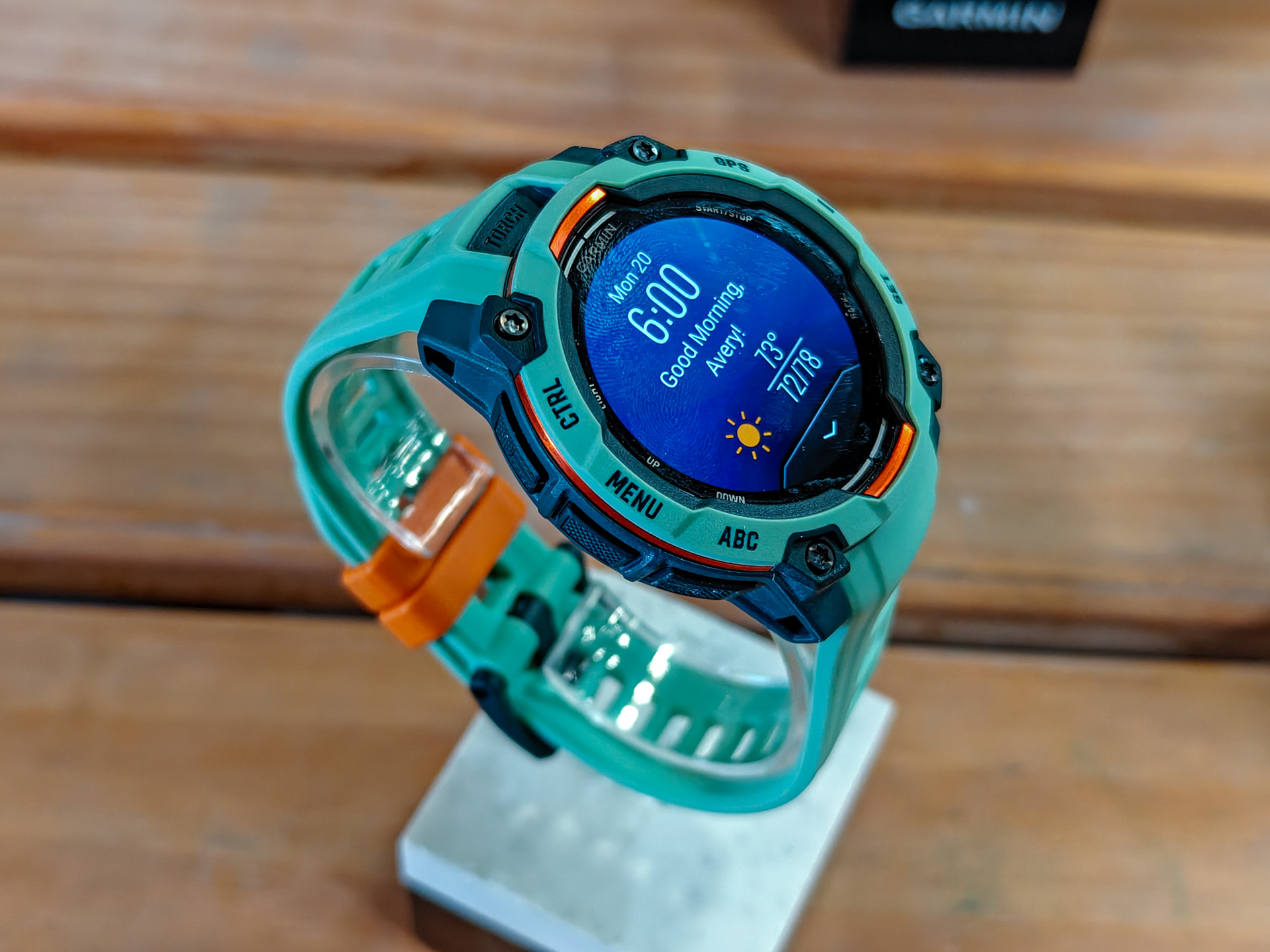 Morning report on the Garmin Instinct 3