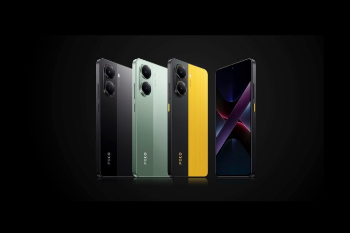 Poco X7 Pro color options.