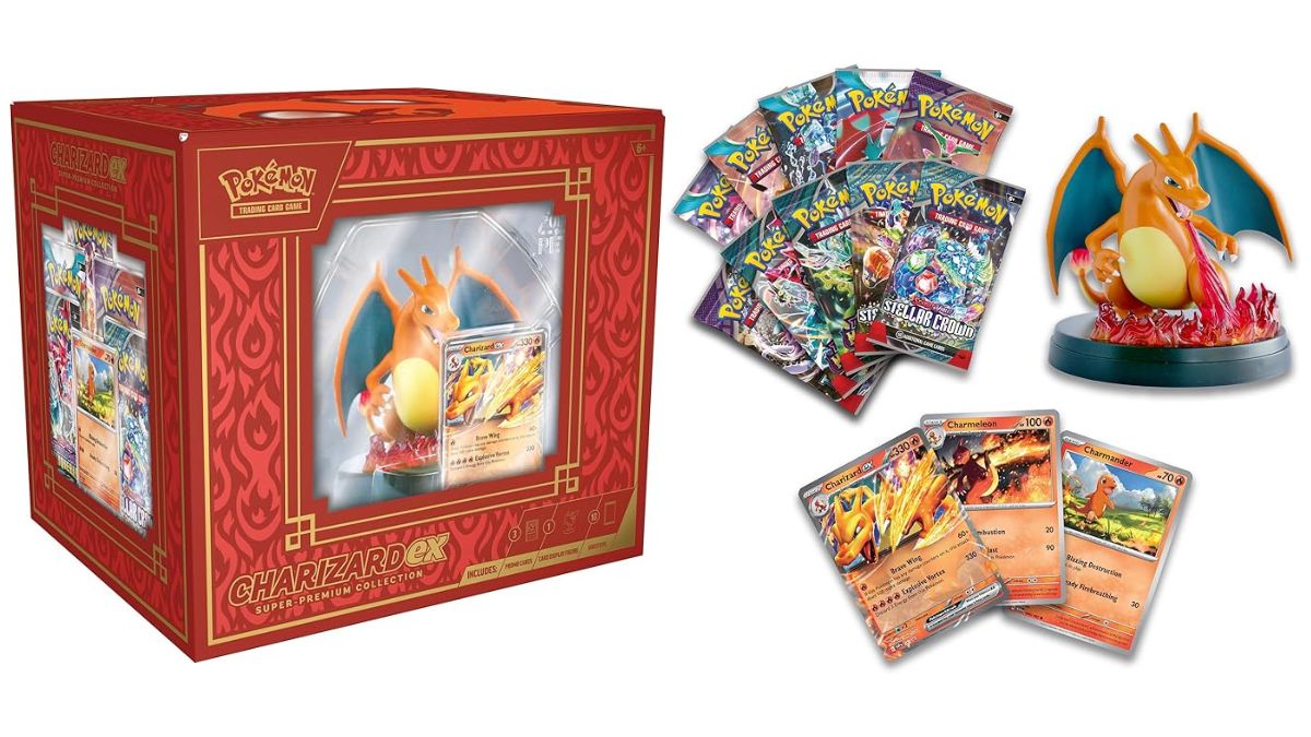 Pokemon TCG Charizard ex Super Premium Collection on Sale Now!