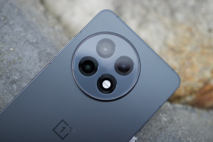 Close-up of the rear camera on the OnePlus 13R.