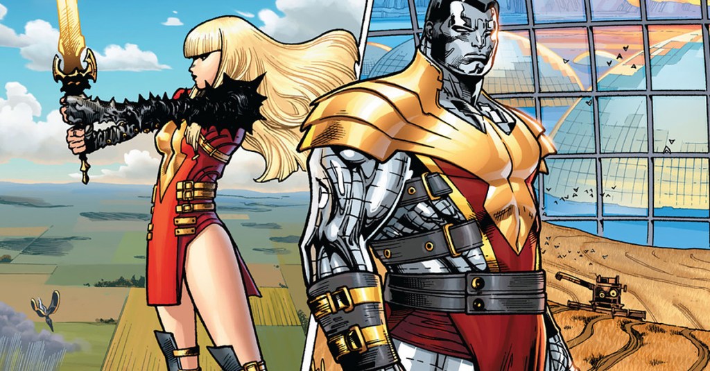 Magik in her Phoenix Five costume