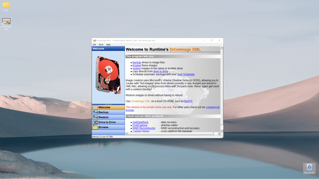 DriveImage XML Review: A Free Backup Solution for MBR Disks