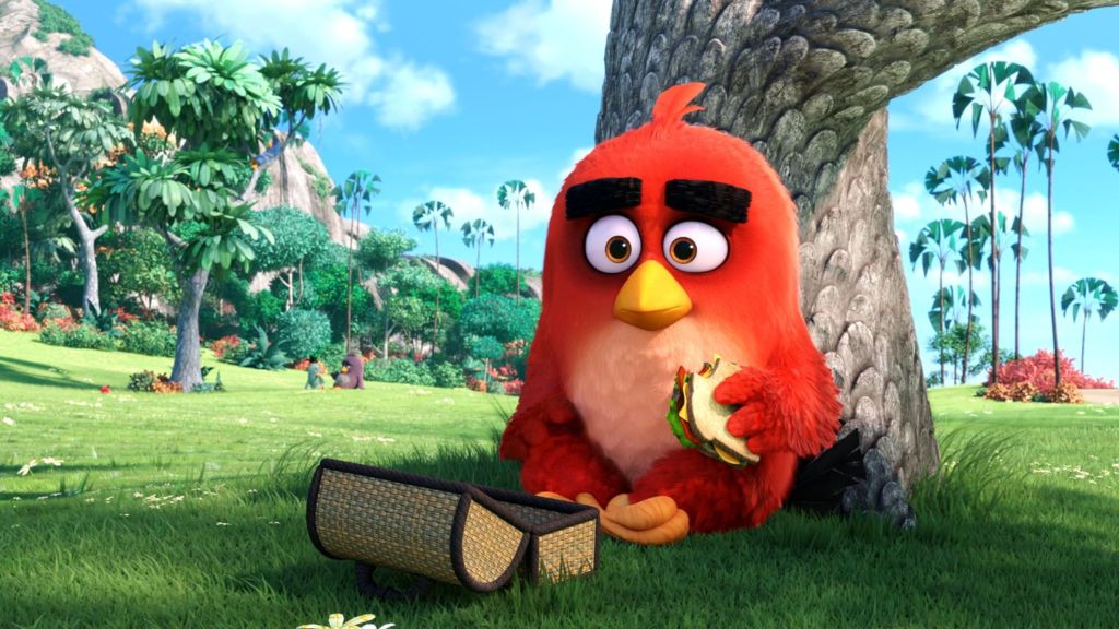 alt text: Red from The Angry Birds Movie