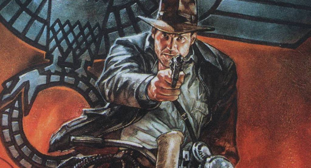 alt text displaying the comic book cover of Indiana Jones and the Iron Phoenix