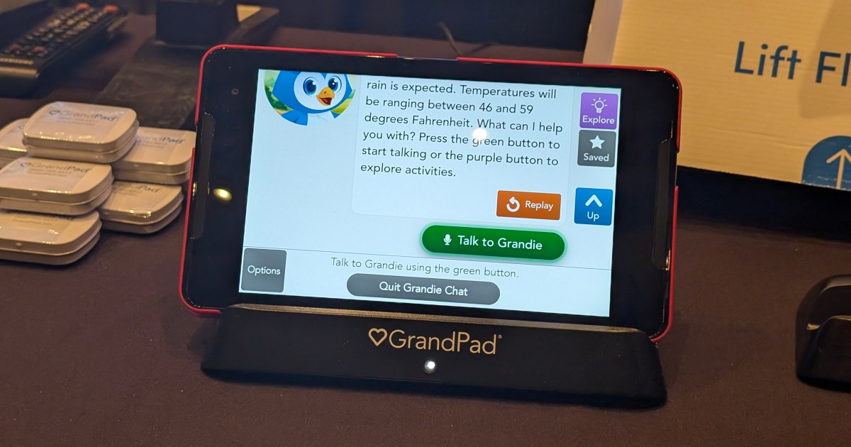 GrandPad: The Senior-Friendly Tablet Enhanced with AI