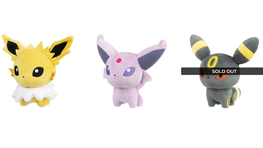 Eevee Pokemon Dolls Plushies