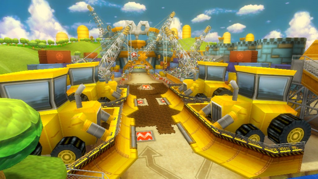 Toad's Factory, with its dynamic environment.