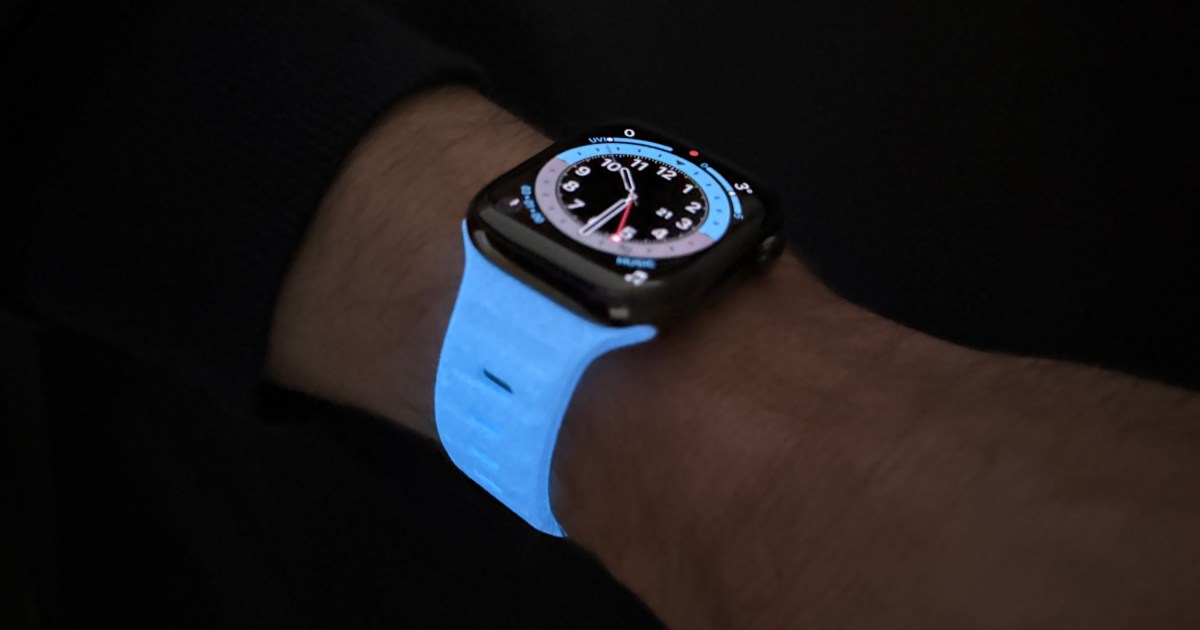 Nomad's Icy Blue Glow-in-the-Dark Sport Band: A Hands-On Review