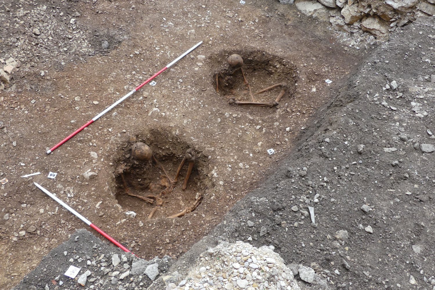 Mysterious Seated Burials Discovered in Ancient French Cemetery