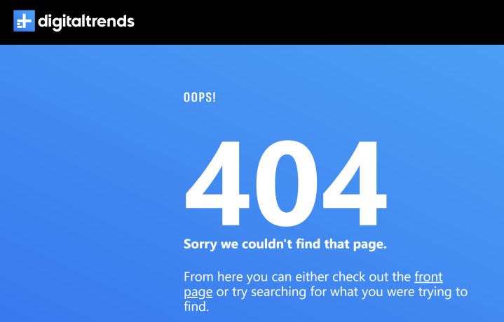 404 page not found error on MaagX.