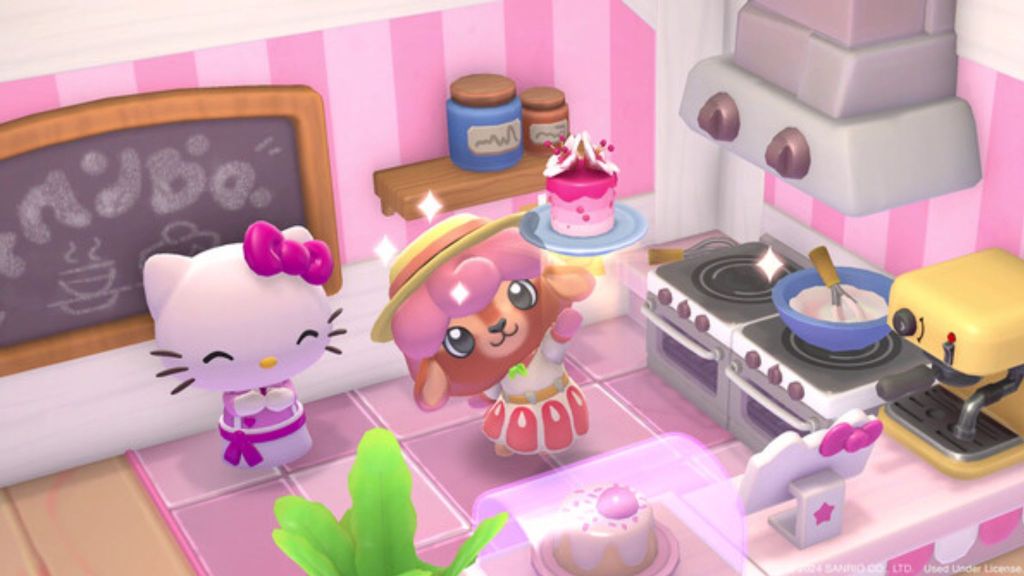 Baking in Hello Kitty Island Adventure