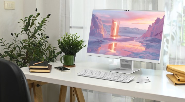 Acer Aspire S series AIO desktop.