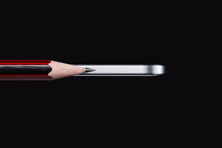 Teaser image showing the Oppo Find N5 behind a pencil.