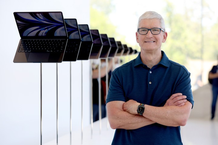 Apple CEO Tim Cook at WWDC22