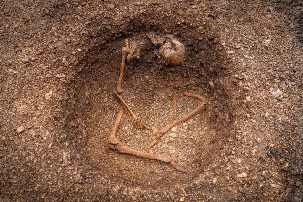 Ancient French Burial