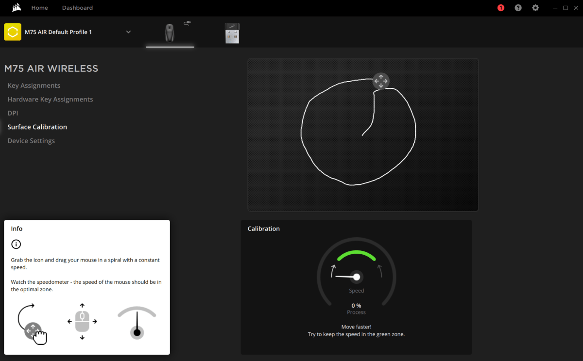 Corsair M75 Wireless