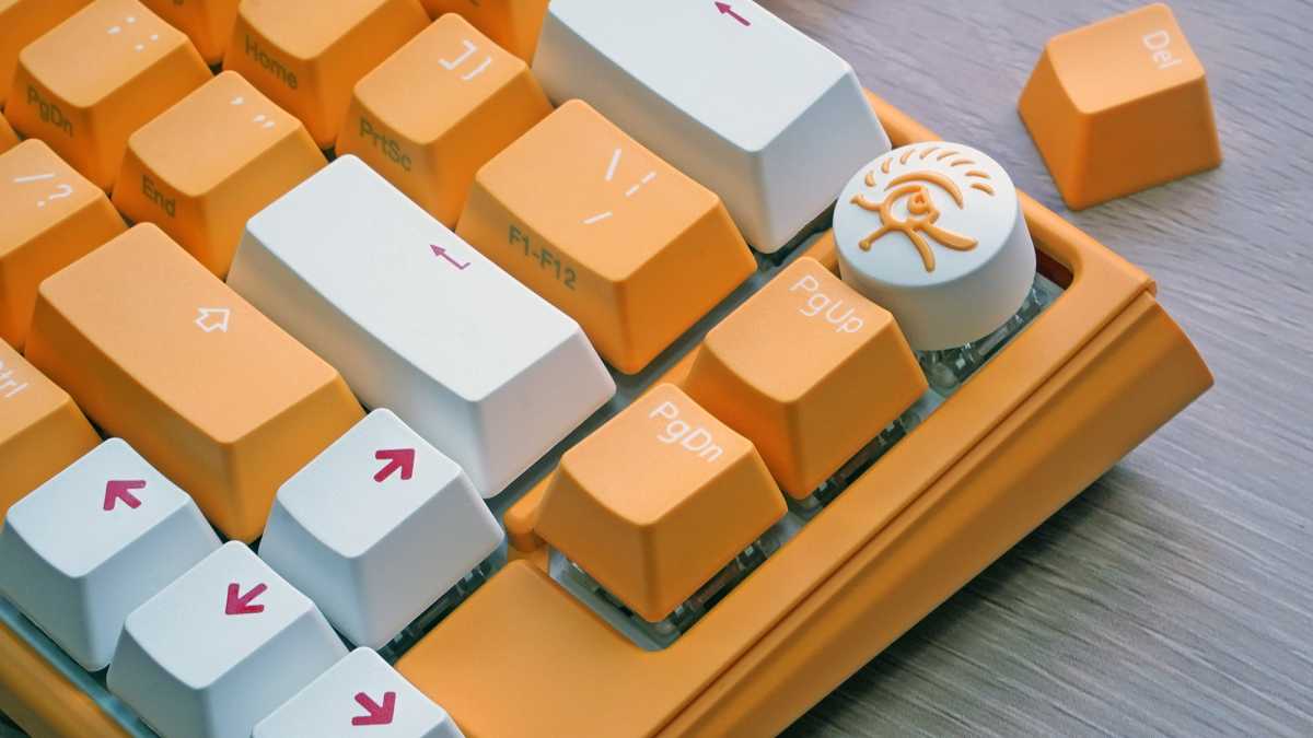 ducky keyboard detail