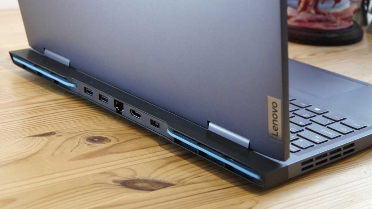 Lenovo LOQ 15 rear ports