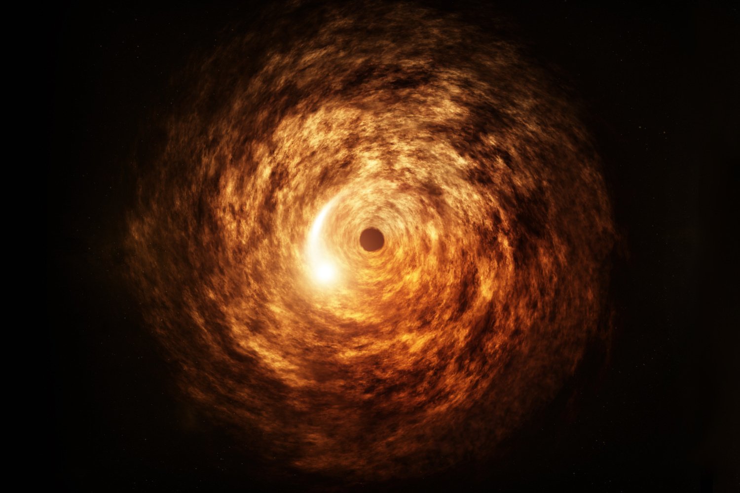 First Mid-Infrared Flare Detected From Milky Way's Black Hole