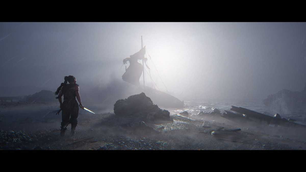 Senua’s Saga Hellblade II, showcasing the game's stunning visuals.