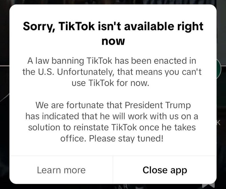 TikTok Officially Banned in the United States