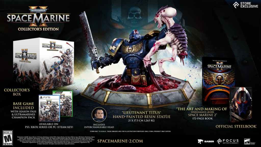 Warhammer 40,000: Space Marine 2 Collector's Edition Box