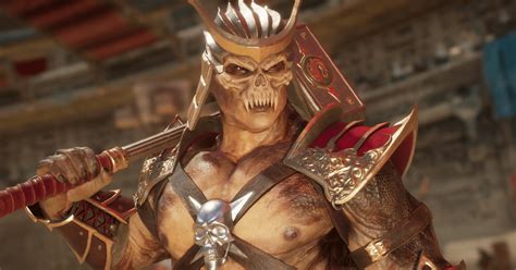 alt text: Shao Kahn, menacingly posed, in Mortal Kombat 9.