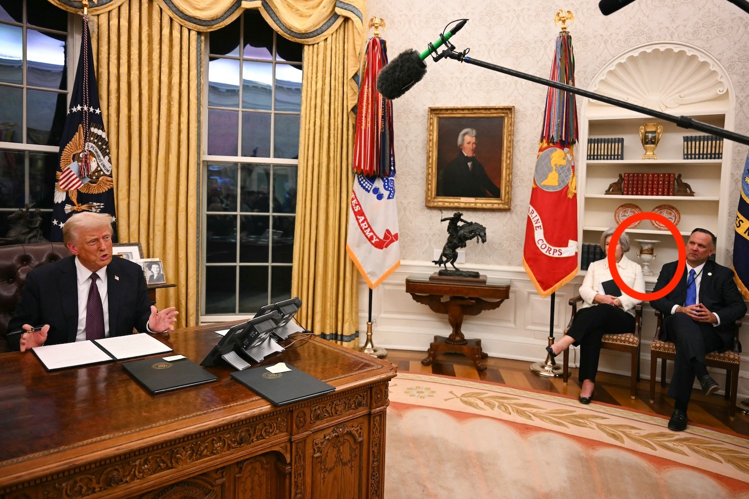 Trump Removes Apollo 17 Moon Rock from Oval Office