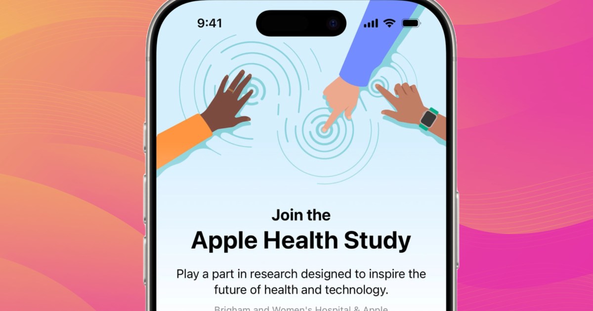 Apple Launches Ambitious Health Study to Advance Wellness Tech