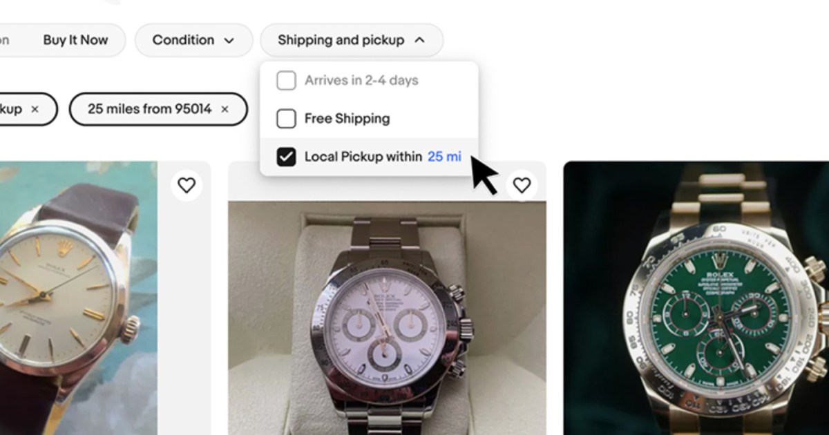 eBay Simplifies Local Shopping with AI-Powered Shipping Features